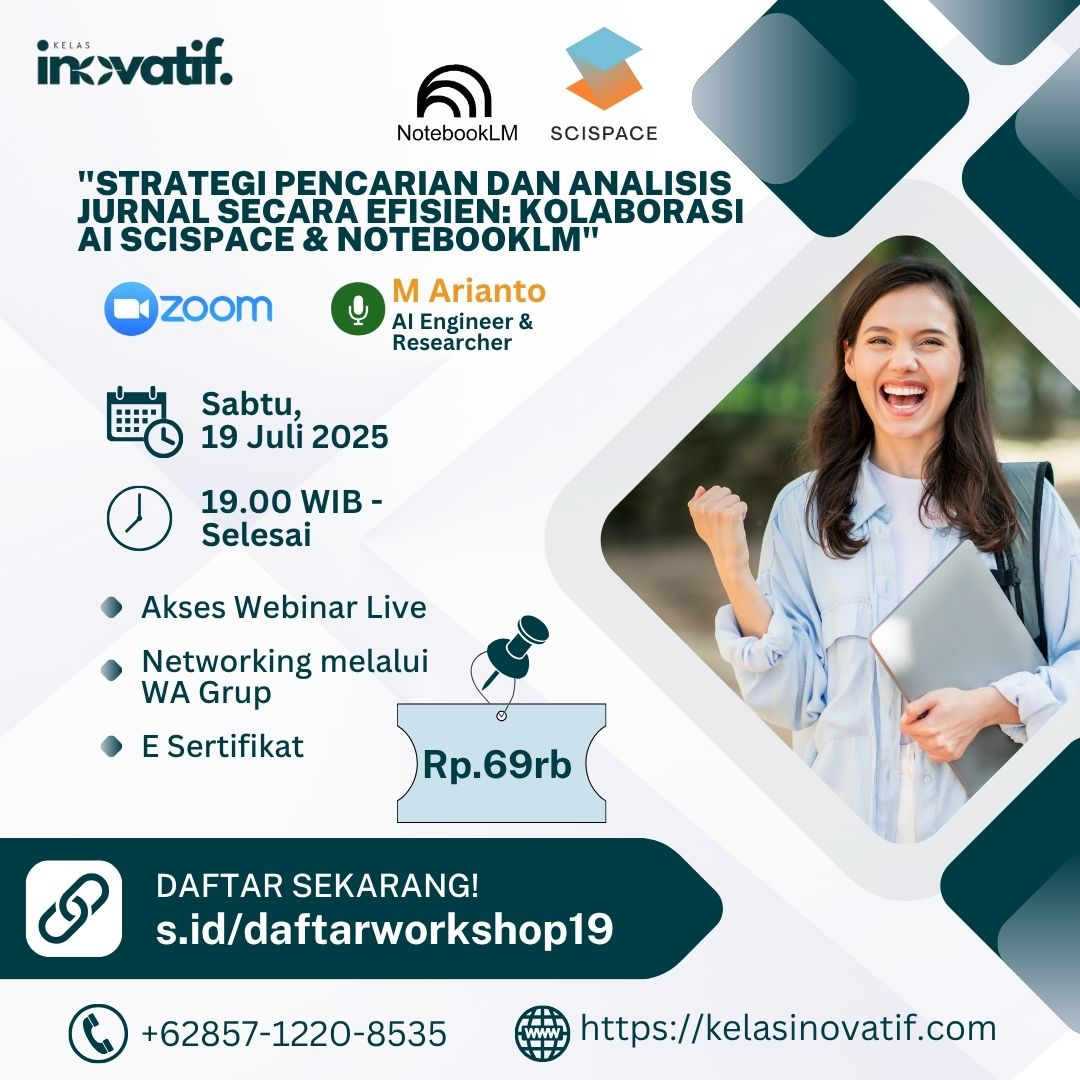 Strategi Pencarian dan Analisis Jurnal Secara Efisien: Kolaborasi AI Scispace & NotebookLM